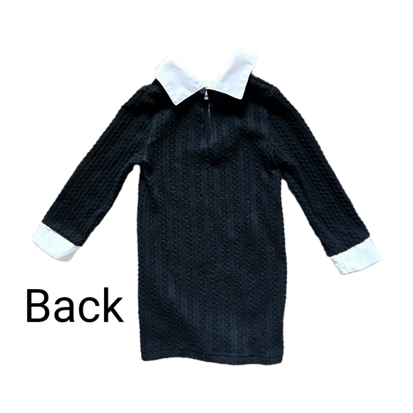 Wednesday Addams Dress For Halloween Size 3-4 Years - Picture 3 of 6